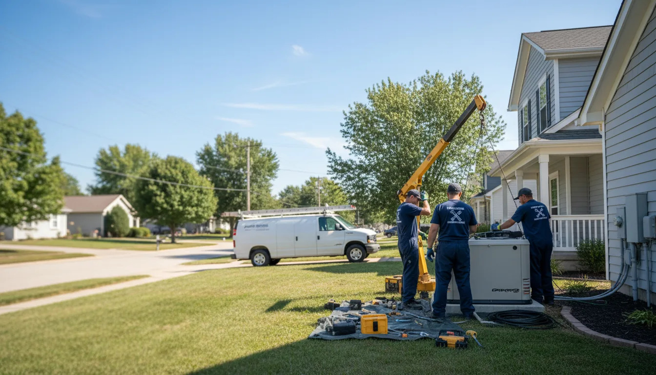 Generator Installation in Dyersville, IA near me